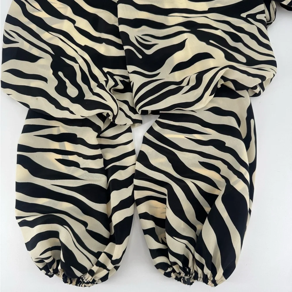 Olivia Preckel Animal Print Blouse - Picture 3 of 5